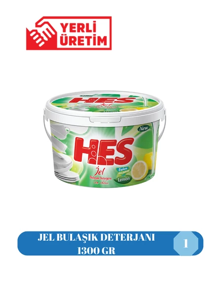 Hes JEL BULAŞIK DETERJANI 1300 GR