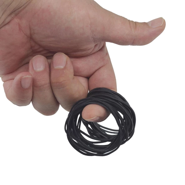 Ekoset Siyah Paket Ambalaj Para Lastiği 70mm 10.000 Adet - 3