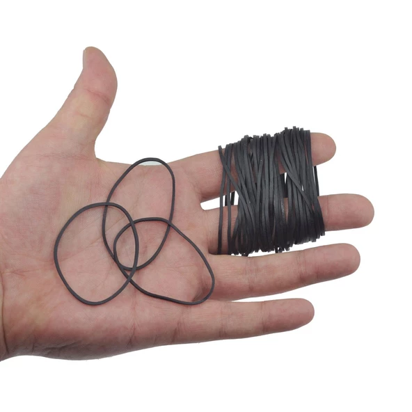 Ekoset Siyah Paket Ambalaj Para Lastiği 70mm 10.000 Adet - 2