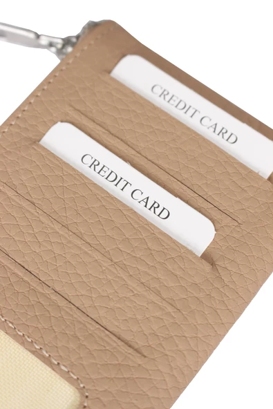 MPCUZ 102 Kadın Unisex, Hakiki Deri, Cüzdan Kartlık - 5