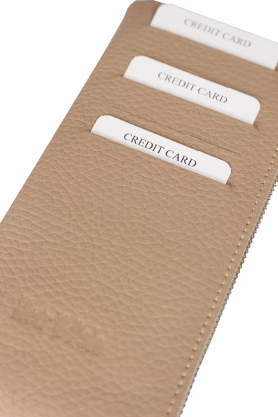 MPCUZ 102 Kadın Unisex, Hakiki Deri, Cüzdan Kartlık - 4