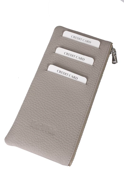MPCUZ 102 Kadın Unisex, Hakiki Deri, Cüzdan Kartlık - 6