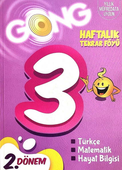 3.Sınıf 2.Dönem Haftalık Tekrar Föyü - 16 Föy - 2