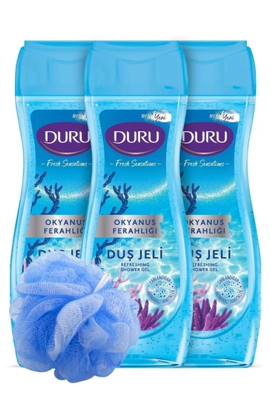 Duru Duş Jeli 450 Ml Okyanus Paket 3lü