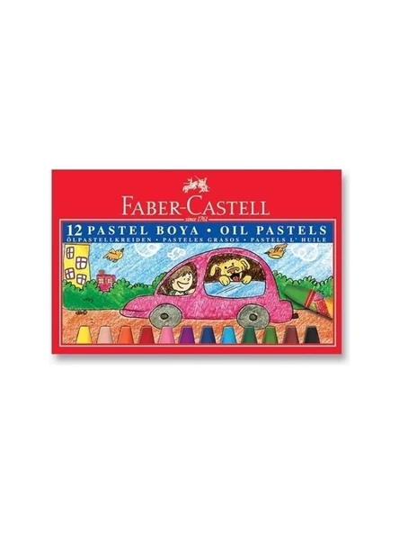 Faber-Castell 3'lü Boya Seti 12'li Sulu - Kuru ve Pastel Boya - 4