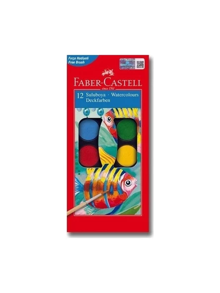 Faber-Castell 3'lü Boya Seti 12'li Sulu - Kuru ve Pastel Boya - 2