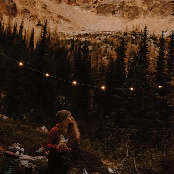 Luci Solar Renkli Dize Işıkları: 5,49 Metre - 9