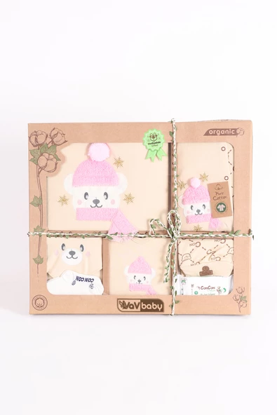 Organik Hastane Çıkışı 10lu Polar Bear Pembe - 2