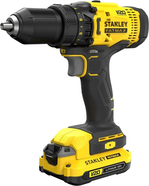 Stanley SCD700B-TR 18V V20 Kömürlü Matkap, Bataryasız