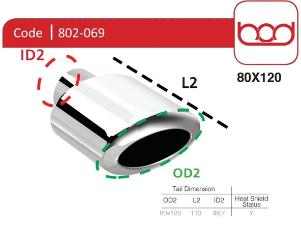 Egzoz Ucu 802-069