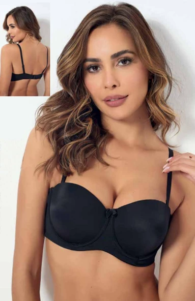 Dode Flora 4010 Straplez Destekli Sütyen Godewo - 5