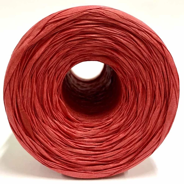 Moly Organik Rafya İpi ( 100 Gram ) Kırmızı - 2