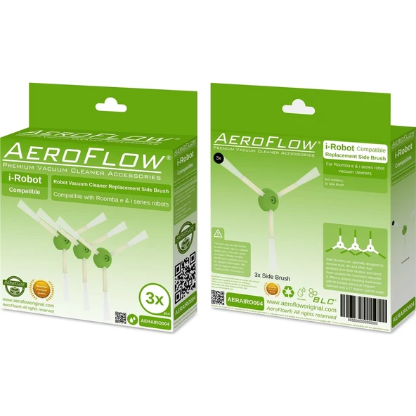 Srfn Ticaret Aeroflow I-Robot Roomba I3 Serisi Yan Fırça 3'lü Paket - 3