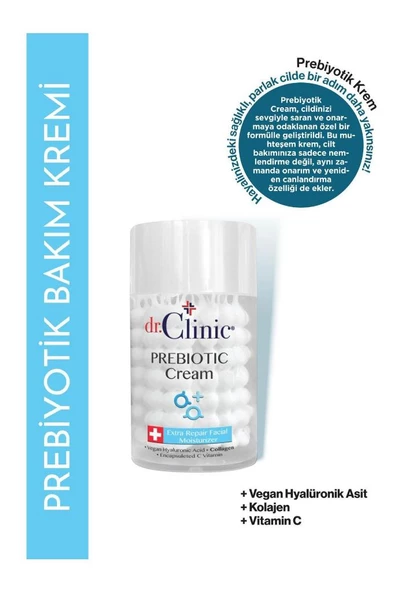 Dr Clinic Prebiotic Cilt Bakım Kremi 100 ml