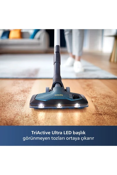 Marathon Ultimate Torbasız Süpürge, PowerCylone10, NanoClean, TriActive+LED, XB9185/07 - 4