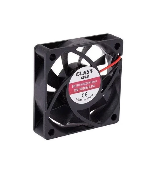 Class CF 231 60x60x15mm DC 12 Volt Fan ürün görseli
