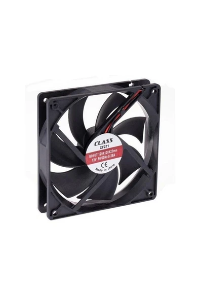 Class Cf-271 120x120x25 Dc 12 Volt 2 Pin 50/60 Hz 0.28a Fan - 1
