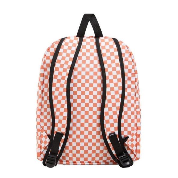 Vans Sırt Çantası Old Skool Check Damalı Carnelian VN000H4XVVL1 - 3