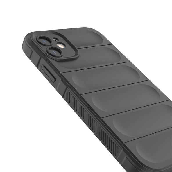 Apple iPhone 11 Kılıf Esnek TPU Oyuklu Arka Yüzey Tasarımlı  Etnik Silikon Kapak - Resim 12