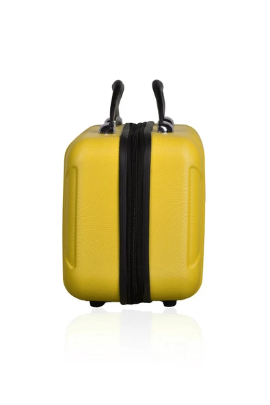 Polo&Sky Class Model Sarı Renk Abs Makyaj Çantası El Valizi - 4