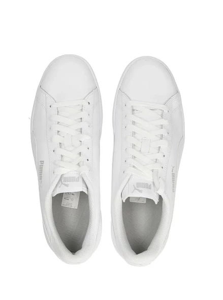 Puma PUMA SMASH V2 L Beyaz  Deri Sneaker 100323983 - 4