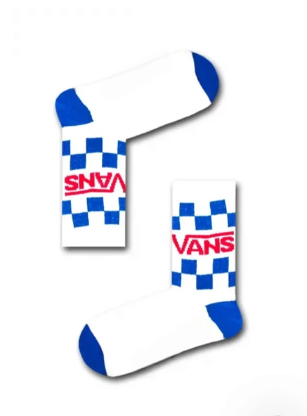 Littlehappiness70 Unisex Yetişkin Vans Dama Kolej Çorap