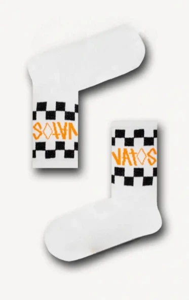 Littlehappiness70 Unisex Yetişkin Vatos Kolej Çorap