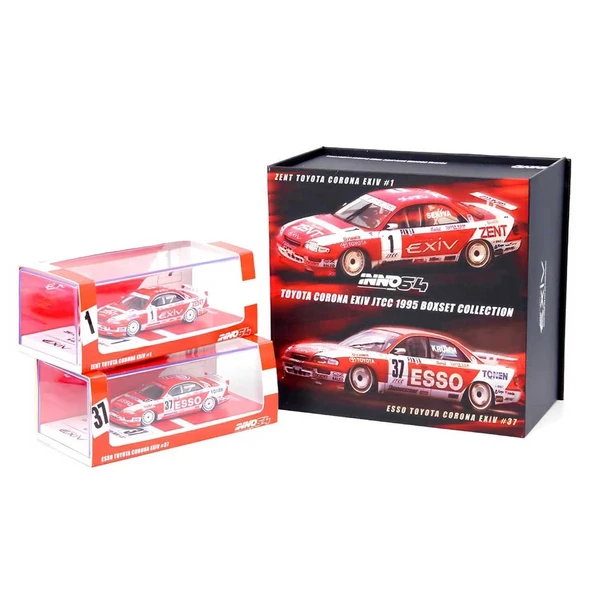 Inno 1:64 Toyota Corona ExiV JTCC 1995 Boxset Collection - 6