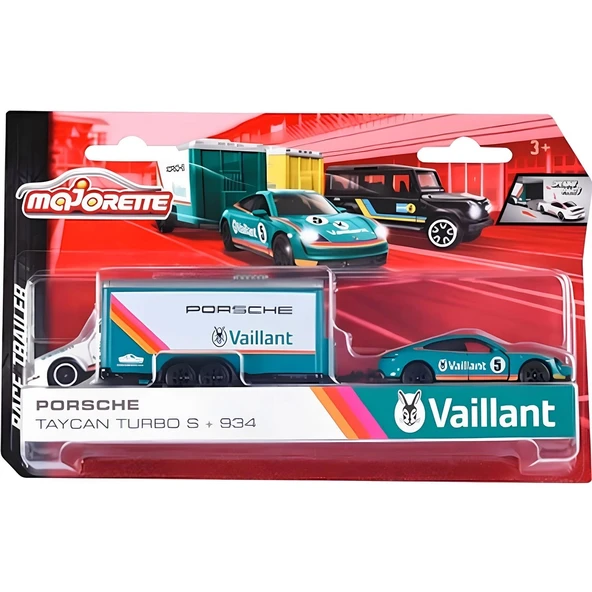 Majorette Car Trailer Ford - 7