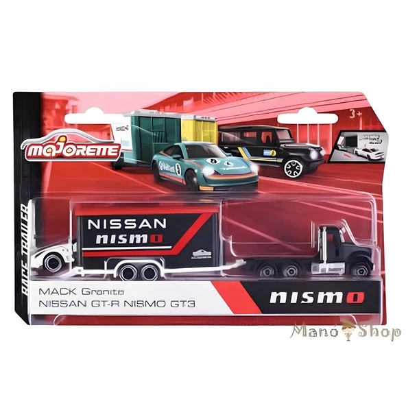 Majorette Car Trailer Ford - 4