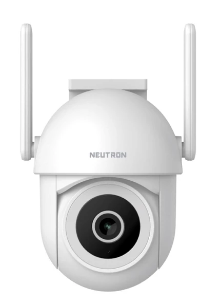 Neutron PTZ IP 3MP Starlight Wifi Beyaz Güvenlik Kameras