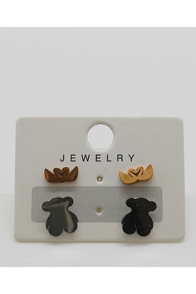 Figürlü Özel Tasarım Lüks Küpe