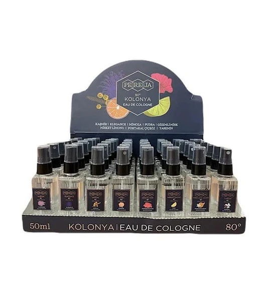 Pereja Kolonya Sprey 48 Lı Karma Kolı 50 Ml