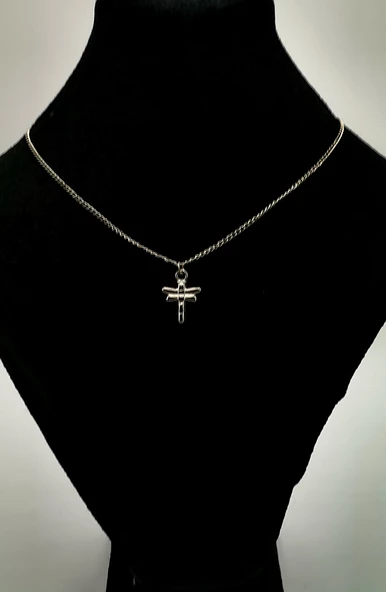 Gümüş Zincir Yusufcuk Figürlü Kolye ürün görseli 1