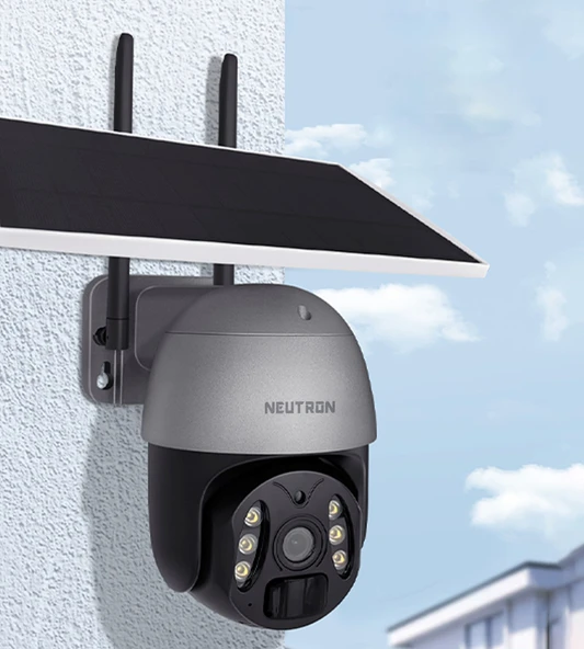 Neutron WiFi Solar Video Kamera - Resim 4