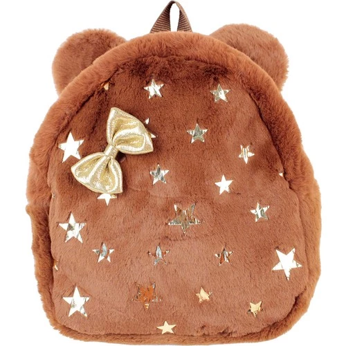 Dolphın Pelüş Sırt Çantası Yaldızlı Pn-629 - 3