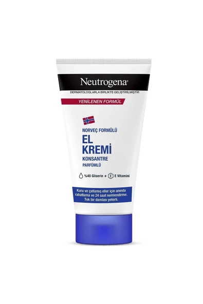 Konsantre Formüllü Parfümlü El Kremi 75 ml