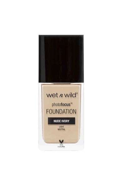 wet n wild Photo Focus Foundation Fondöten Nude Ivory E363C