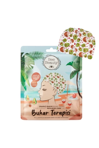 Hindistan Cevizi Yağı & Avokado Yağı Buhar Terapisi Onarıcı Bakım Bone Maske