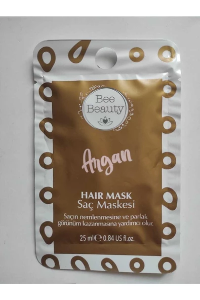 Bee Beauty Saç Maskesi Argan 25 Ml