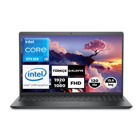 DELL VOSTRO 3520 i5-1235U 8GB 1TB HDD 256GB SSD Fdos 15.6" FHD Bilgisayar N1611PVNB3520U 012