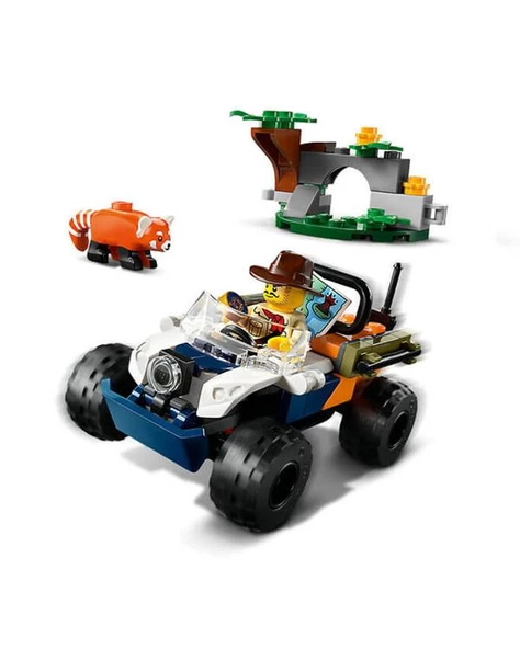 Lego City Orman Kaşifinin ATVli Kırmızı Panda Görevi 60424 - 3