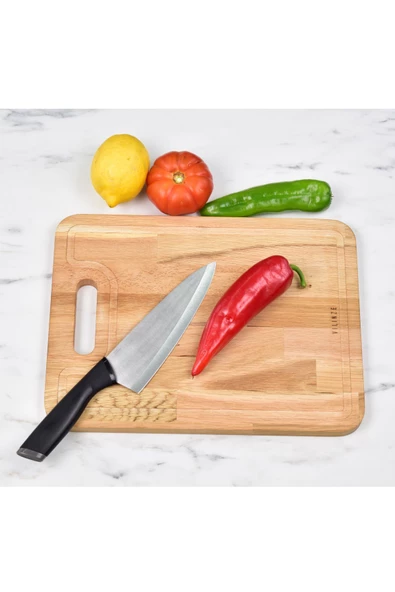 Vilinze Doğal Meşe Sunum - Kesme Tahtası - 3