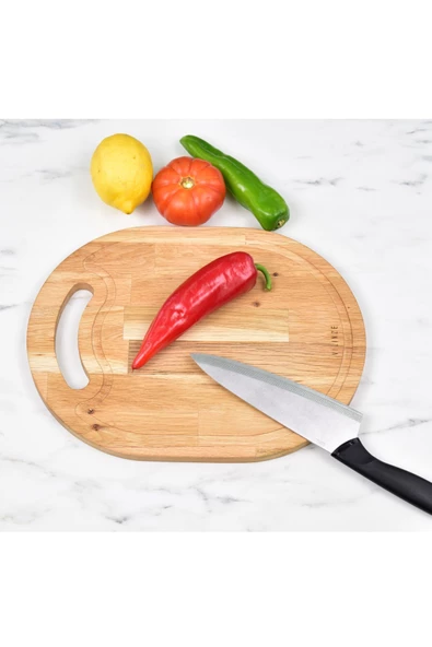 Vilinze Doğal Meşe Sunum - Kesme Tahtası - 3