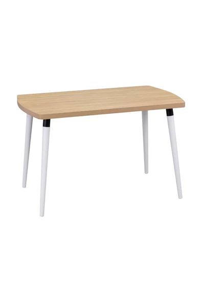 Vilinze Argos Sabit Mdf Naturel Mutfak Masası - 70X120 Cm - 3