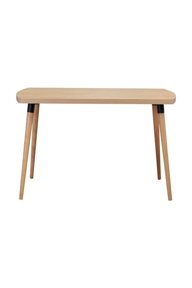 Vilinze Argos Sabit Mdf Naturel Mutfak Masası - 70X120 Cm - 2