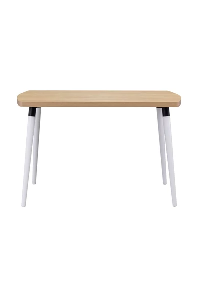 Vilinze Argos Sabit Mdf Naturel Mutfak Masası - 70X120 Cm - 2