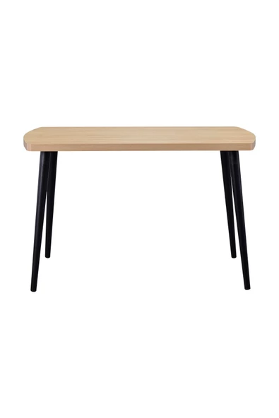 Vilinze Argos Sabit Mdf Naturel Mutfak Masası - 70X120 Cm - 2