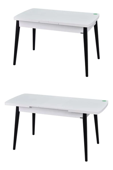 Vilinze Vilinze Avanos Ahşap Açılır Kapanır Mdf Mutfak Masası - 70X120+30 Cm - Resim 2