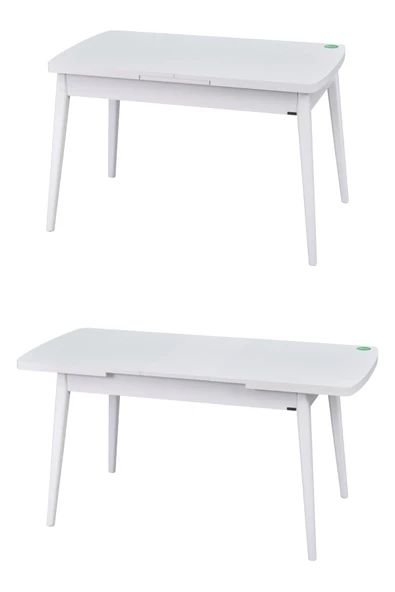 Vilinze Vilinze Avanos Ahşap Açılır Kapanır Mdf Mutfak Masası - 70X120+30 Cm - 2